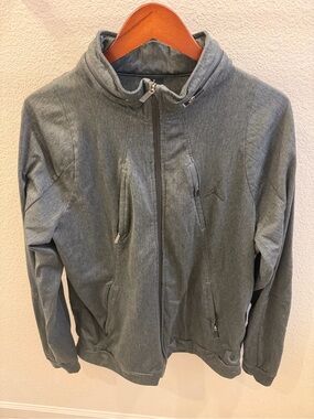 Jordan Dark Gray Dri-FIT Full-Zip Jacket